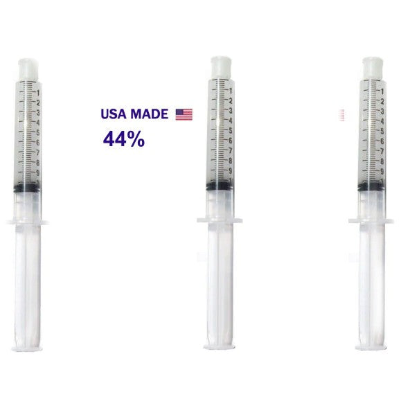GREAT BUY: 3x 44% Carbamide Peroxide Teeth Whitening Gel Bleach Refills