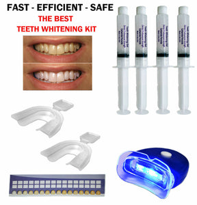 FULL WHITENING KIT: 44% Carbamide Peroxide Gel & Trays & Case MOST POPULAR